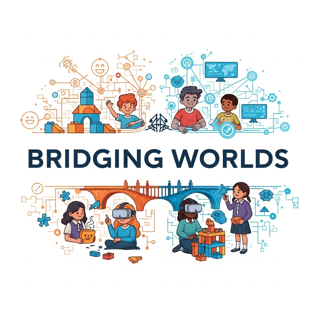 Our Story Image: People connecting and collaborating digitally.