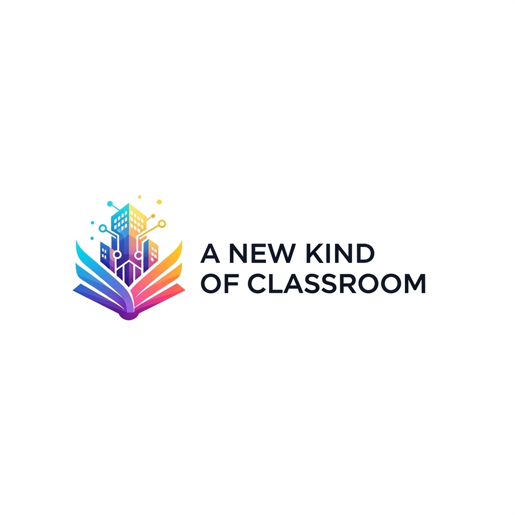 The Creator Hub - New Classroom Image: A mentor guiding students in a collaborative virtual setting.